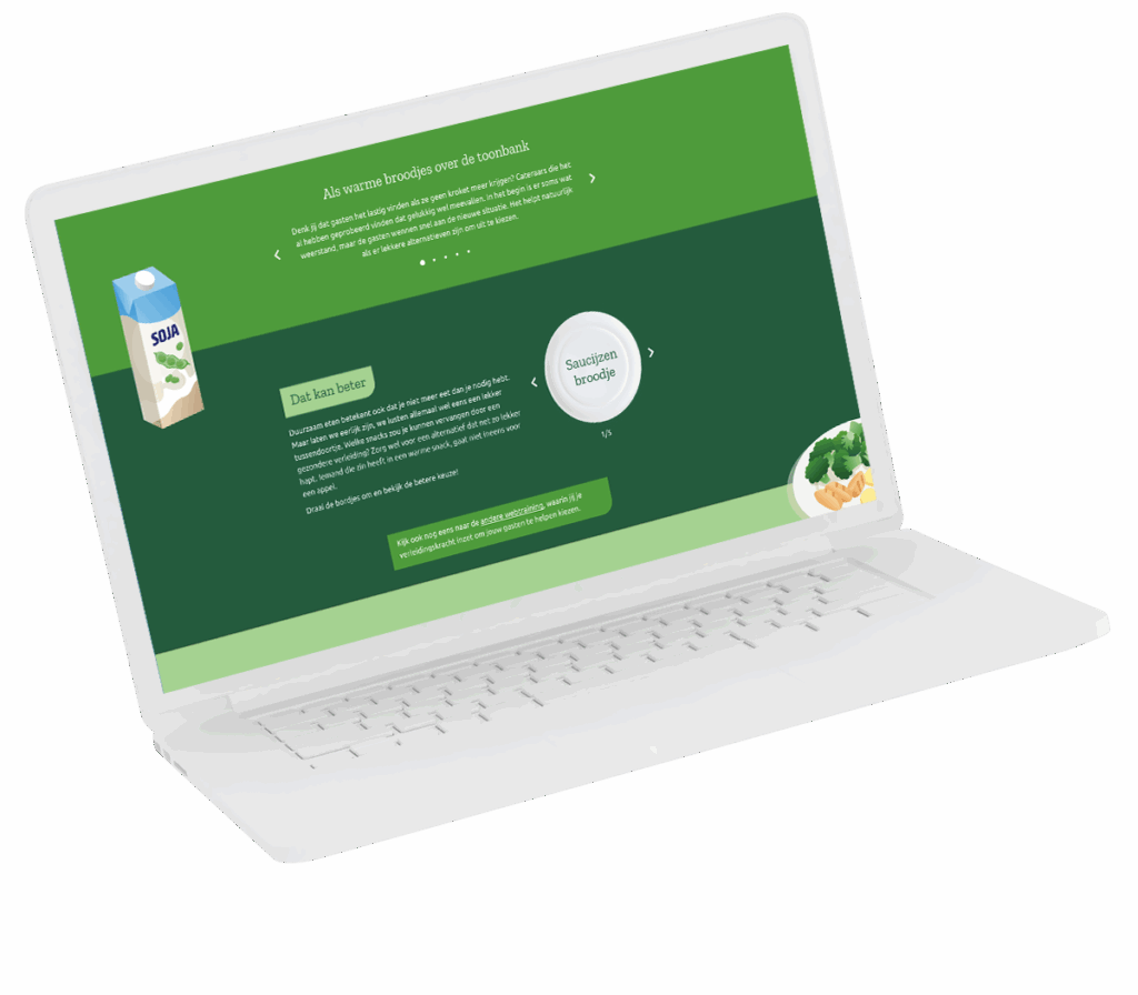 Voedingscentrum | Mockup - links | UP learning