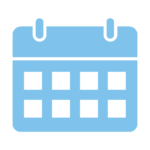 UP Icon Planning Calendar | Blue | UP learning