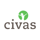 Civas | logo staand | UP learning