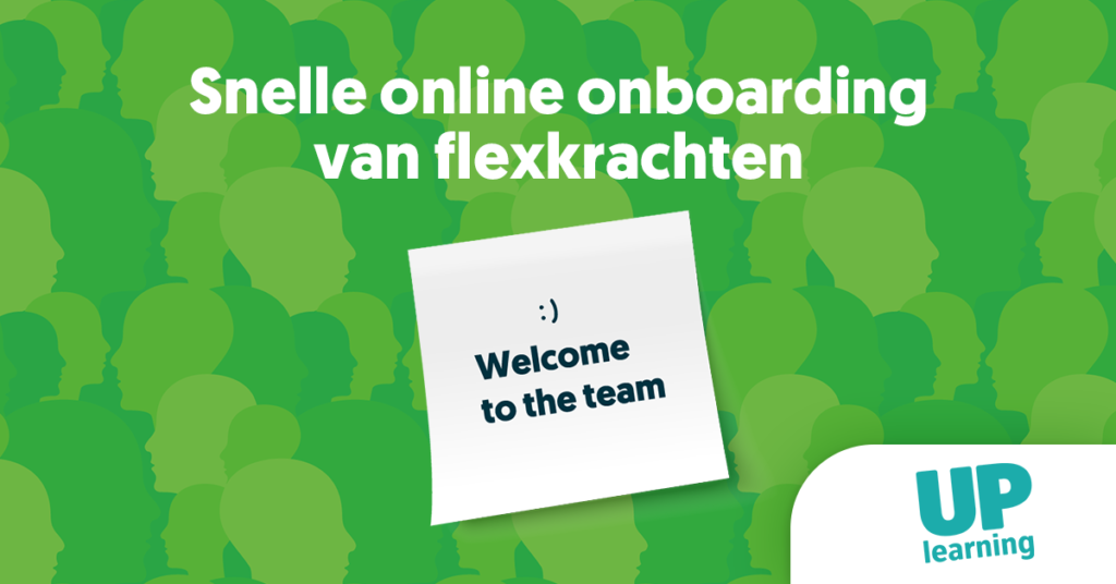 Onboarding flexkrachten | Moodle case | UP learning